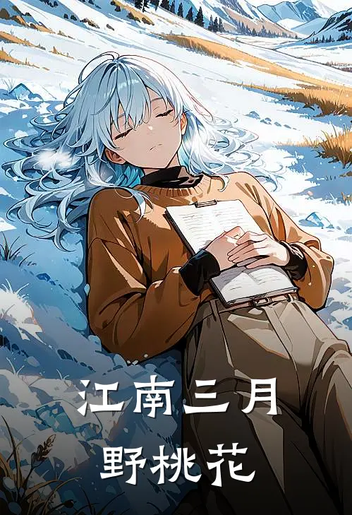 江南三月野桃花