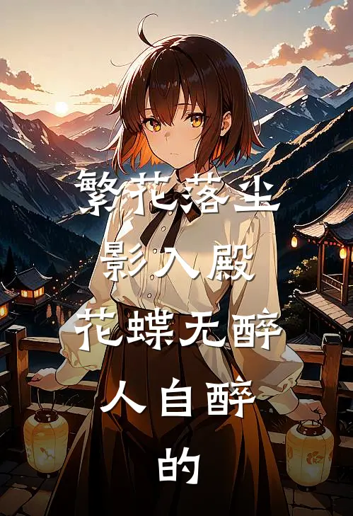 繁花落尘影入殿,花蝶无醉人自醉,的