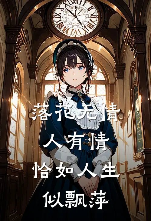 落花无情人有情,恰如人生似飘萍