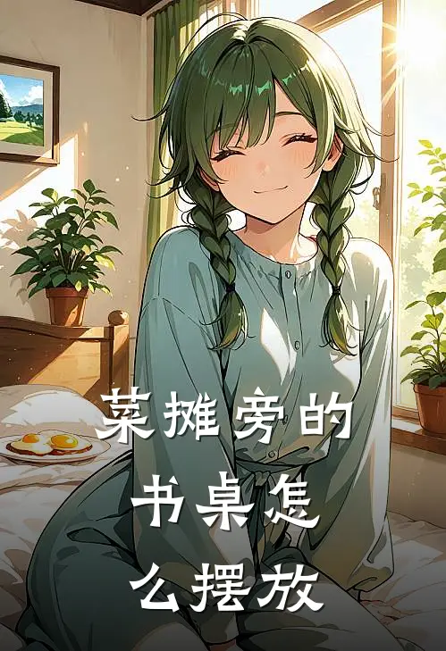 菜摊旁的书桌怎么摆放