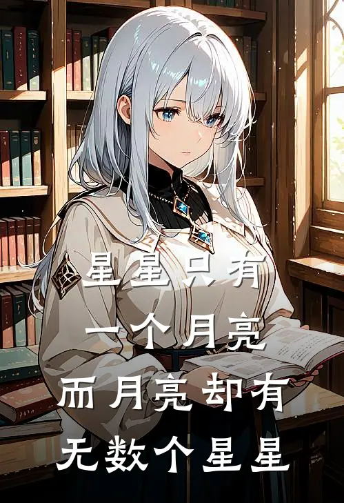 星星只有一个月亮,而月亮却有无数个星星