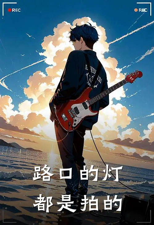 路口的灯都是拍的