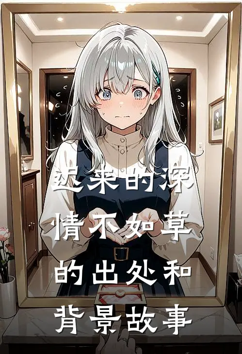 迟来的深情不如草的出处和背景故事