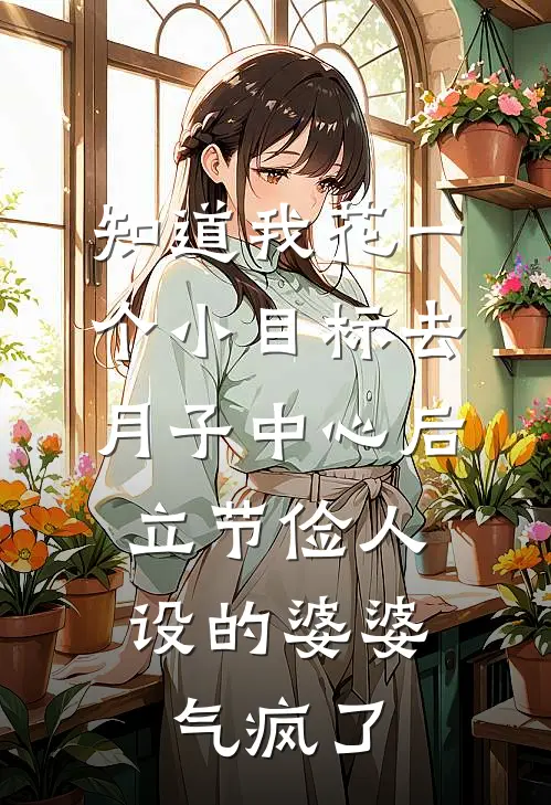 知道我花一个小目标去月子中心后，立节俭人设的婆婆气疯了